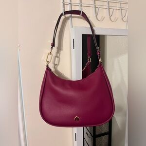 New Kate Spade purse Women's Magenta Leather Shoulder Bag by